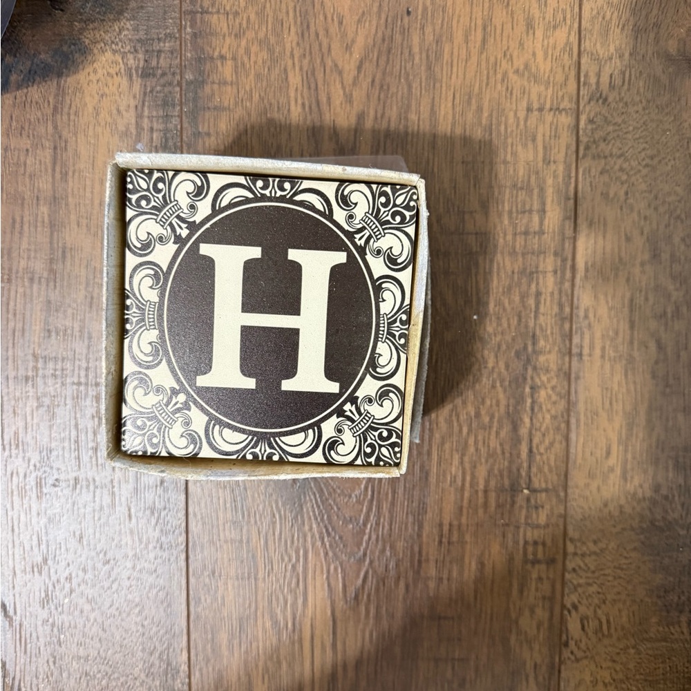 New letter h coasters